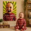 Custom Bricked Mosaic Portrait 20x30