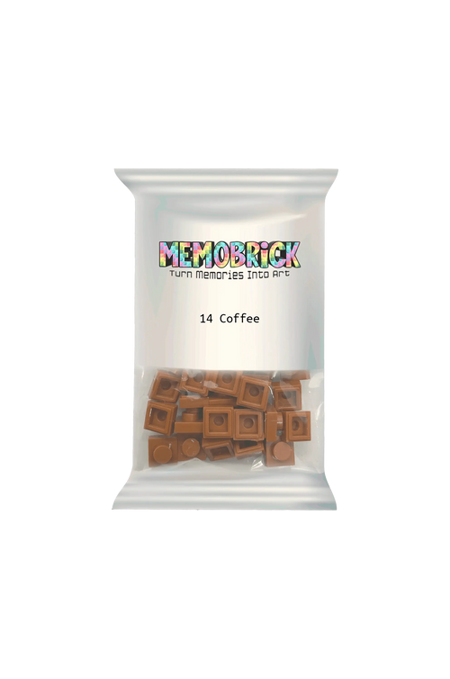 Bag of Bricks - Coffee 14 - Memobrick