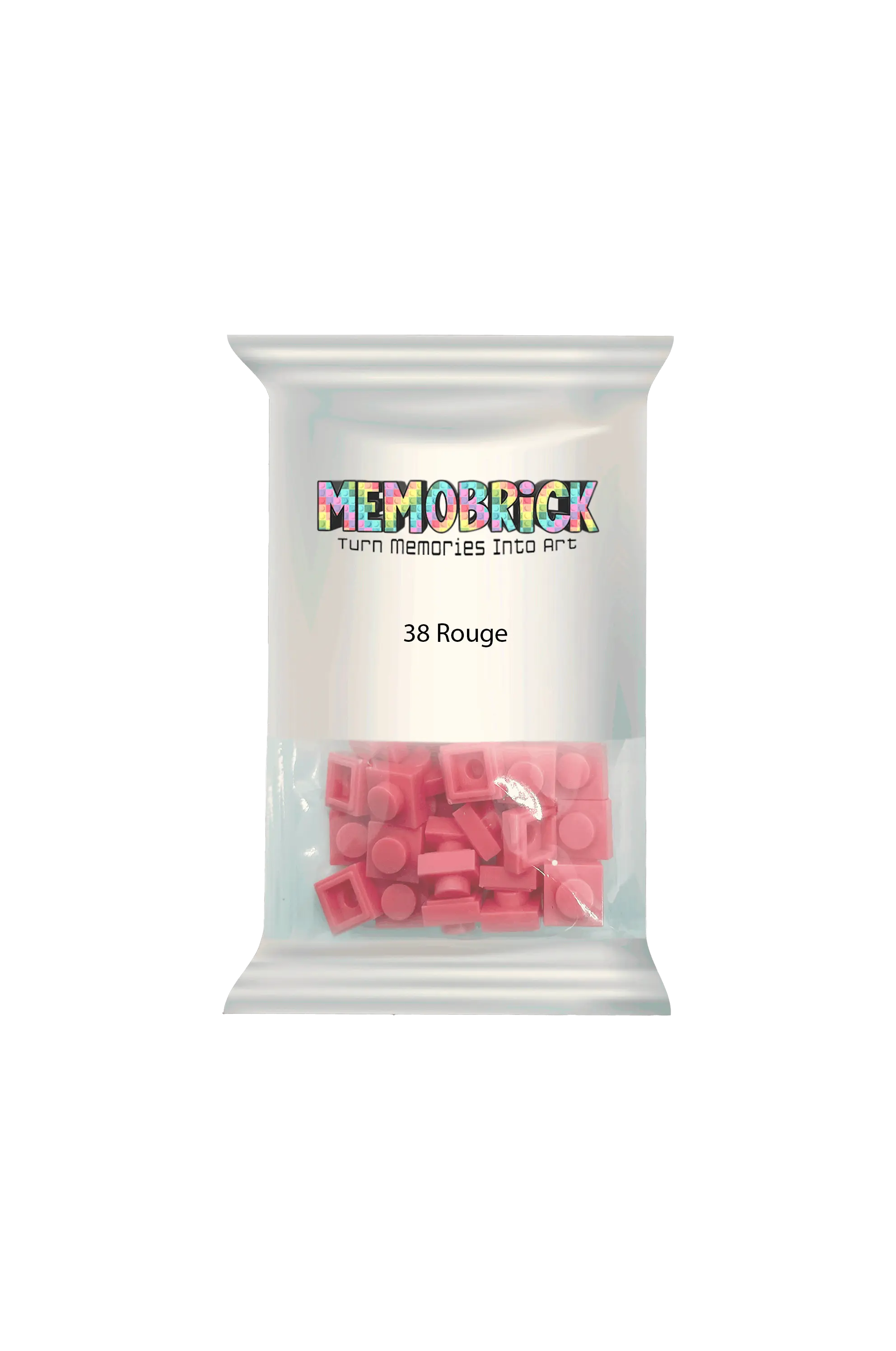 Bag of Bricks - Rouge38 - Memobrick