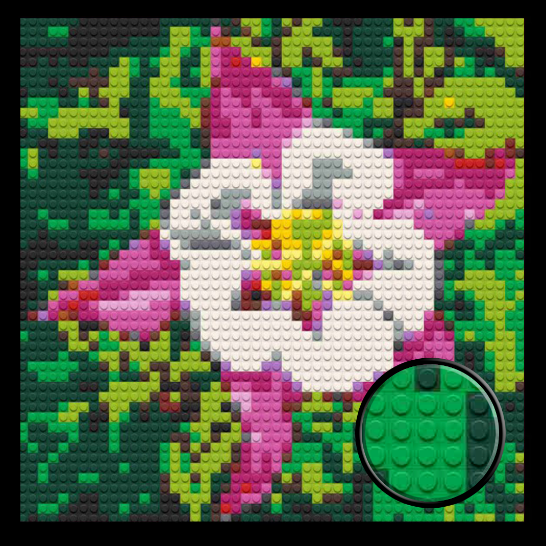 Colorado-Flowers-Home-Decoration-Bricked-Mosaic-Portrait-16x16
