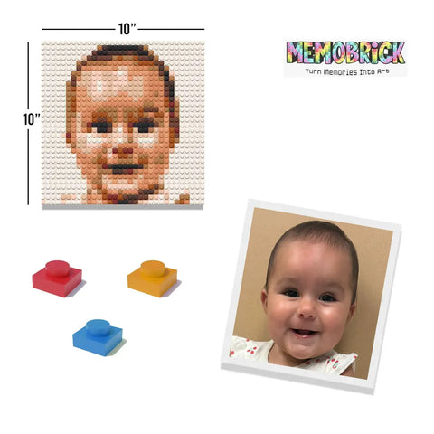 Custom Bricked Mosaic 10x10