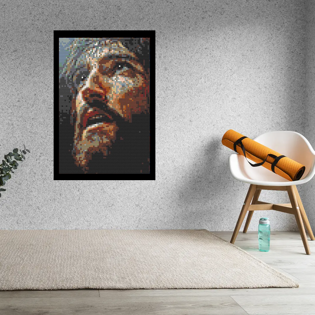 Jesus-Christ-Bricked-Mosaic-Home-Decor-20x30"