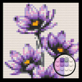 Lavender-Flower-Home-Decoration-Bricked-Mosaic-Portrait-16x16