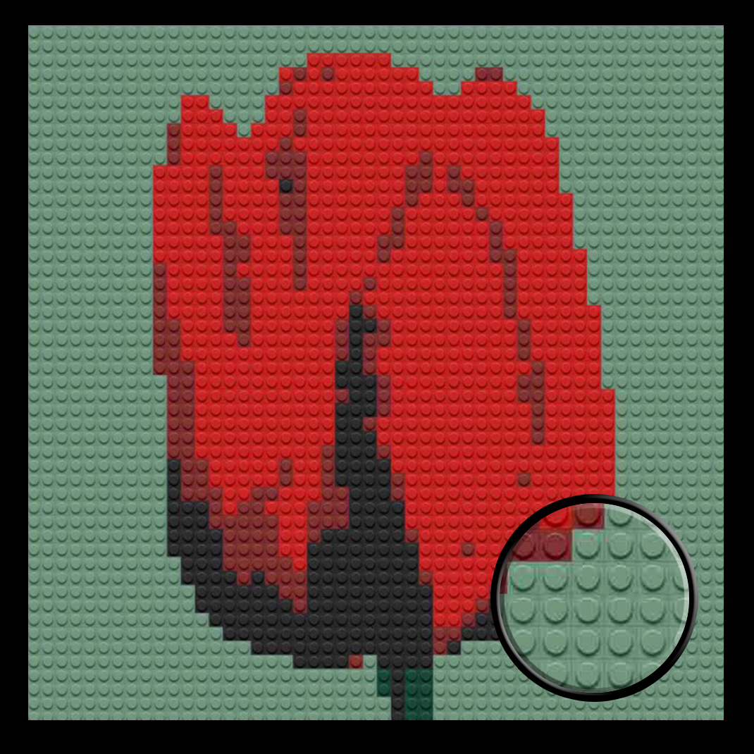 Red-Tulips-Home-Decoration-Bricked-Mosaic-Portrait-16x16