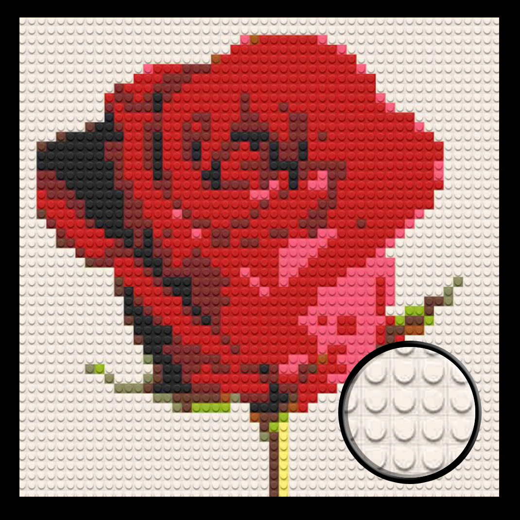 Rose-Home-Decoration-Bricked-Mosaic-Portrait-16x16