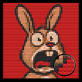 Shocked-Rabbit-Home-Decoration-Bricked-Mosaic-Portrait-16x16