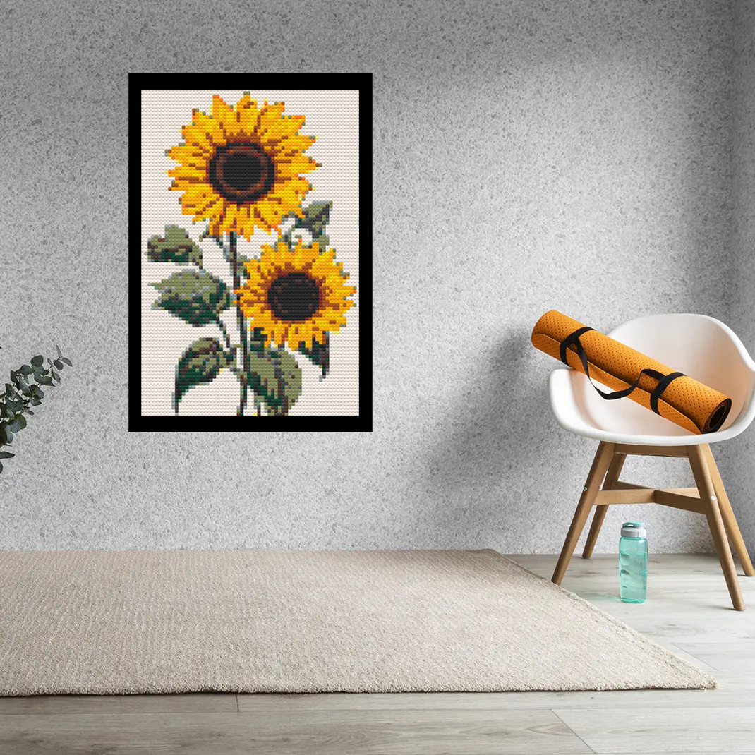 Sunflower-Bricked-Mosaic-Home-Decor-20x30