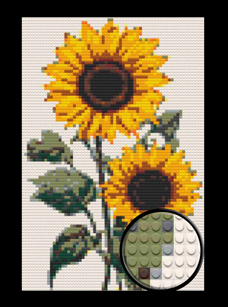 Sunflower-Bricked-Mosaic-Home-Decor-20x30