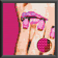 Bricked Mosaic 16x16" Beauty - Memobrick
